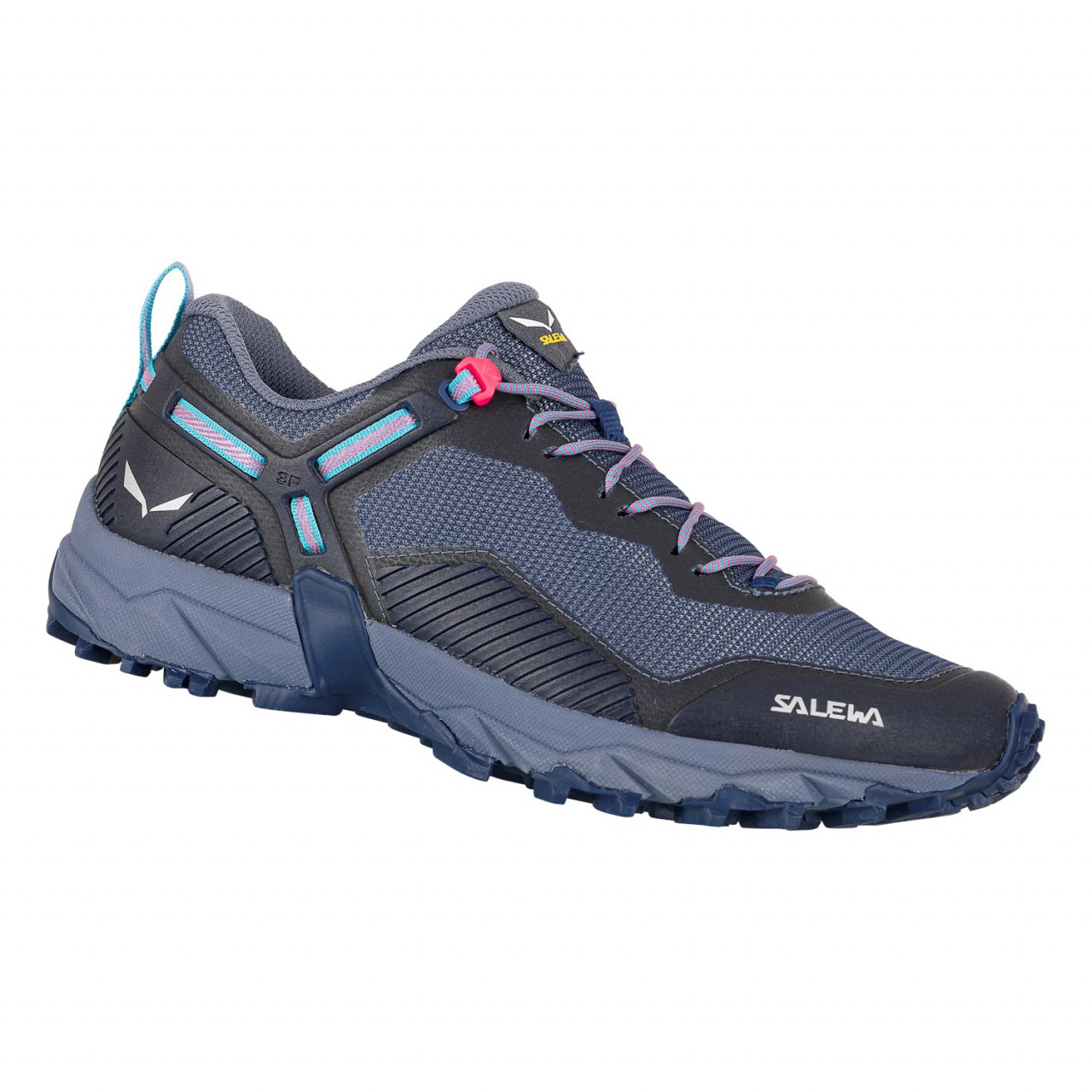 Salewa Women's Ultra Train 3 Hiking Shoes Blue/Navy/Blue WRN-041562